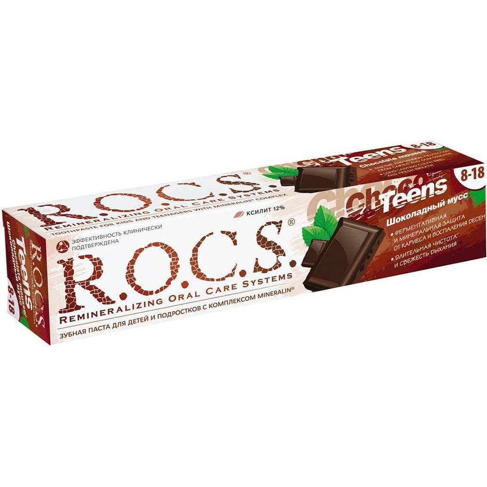 Rocs зубная паста Ozon