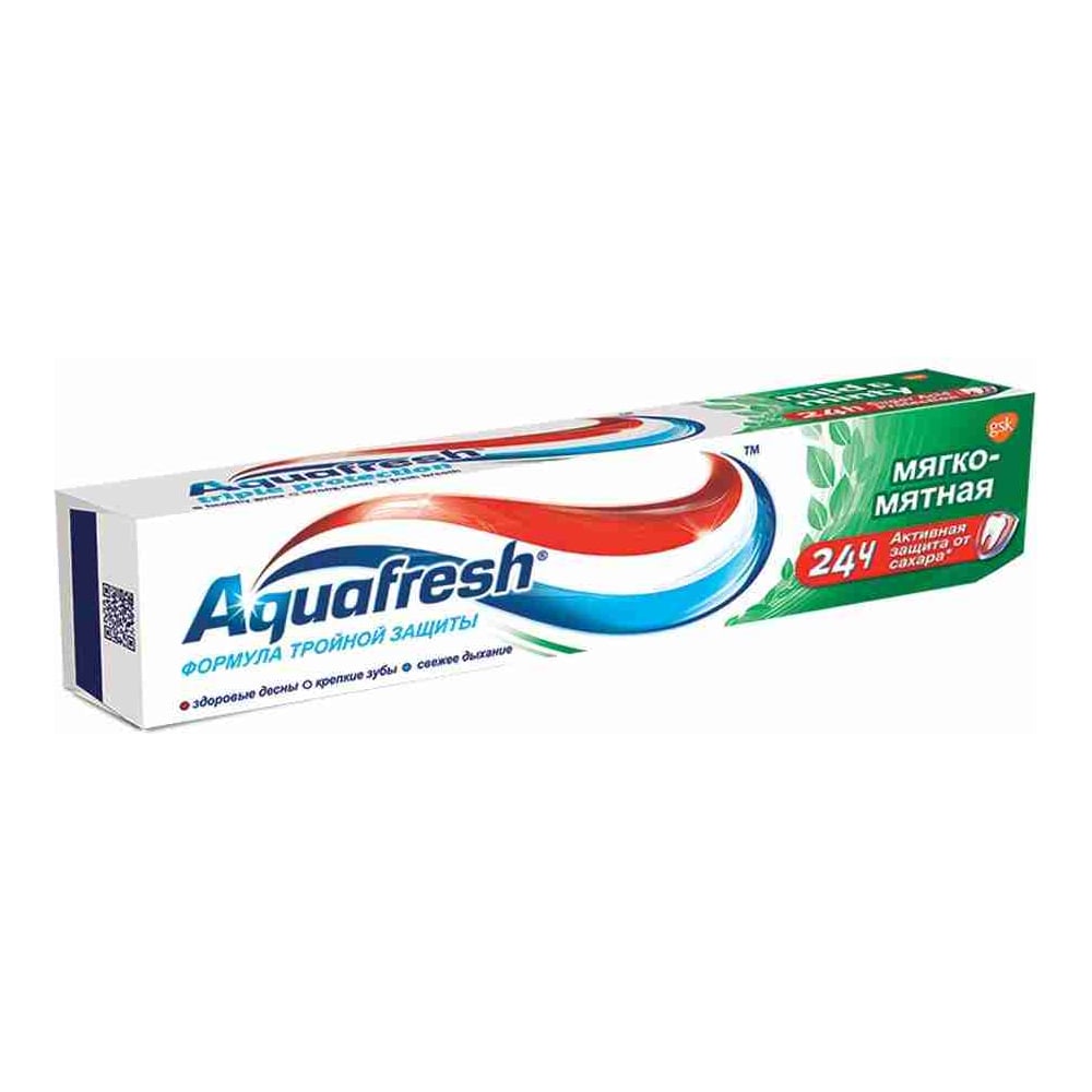 Зубная паста Aquafresh Мягко-мятная 100 мл 14819 - выгодная цена ...