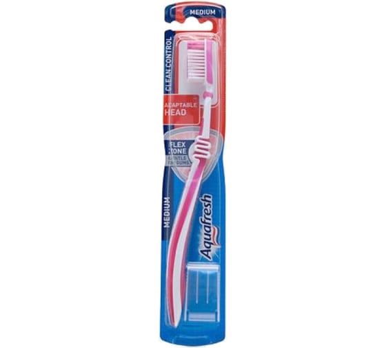 Зубная щетка Aquafresh CLEAN&CONTROL/ЭВРИДЕЙ КЛИН средняя 16013