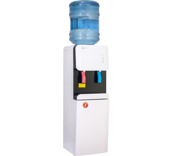 Кулер для воды Aqua Work 105 LWR бело черный 24019