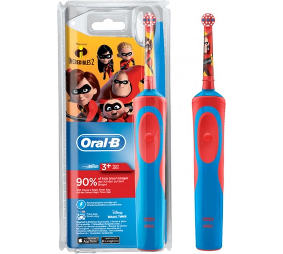 Электрическая щетка ORAL-B Vitality Kids D12.513K Incredibles2 Б0038939