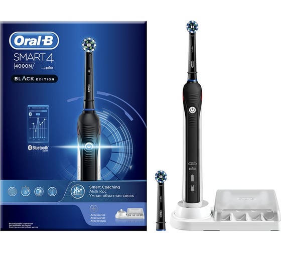 Электрическая щетка ORAL-B Smart Black 4 D601.525.3 Б0044386