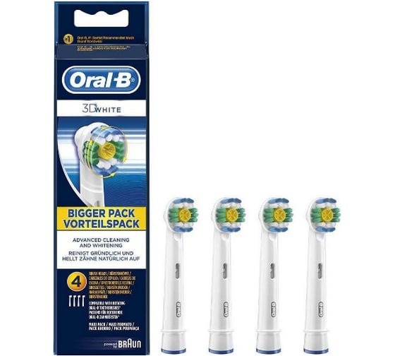 Наcадка ORAL-B EB18 3DWhite 4 шт Б0014887