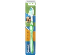 Зубная щетка ORAL-B 1-2-3 Свежесть 40 средняя 1 шт 706118 706118