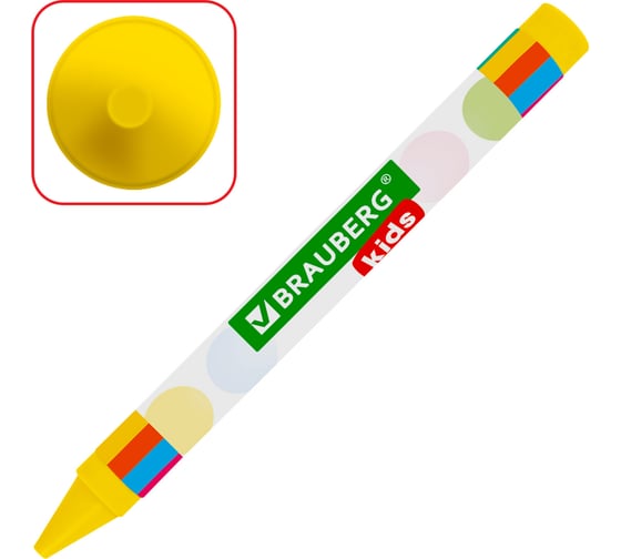 Восковые мелки BRAUBERG kids, набор 12 цветов 271696