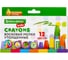 Восковые мелки BRAUBERG kids, набор 12 цветов, утолщенные, на масляной основе 271693 1