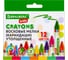 Восковые мелки BRAUBERG kids, набор 12 цветов, утолщенные 271695 1