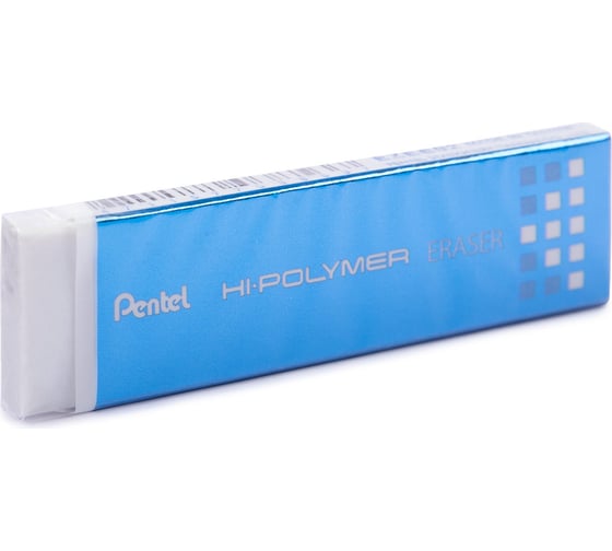 Ластик Pentel тонкий HI-Polymer Slim Eraser 65x18x4.5 мм 36 шт EZEE02E 670111 1