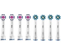 Набор наcадок ORAL-B EB50 CrossAction, EB18 3DWhite Б0037411