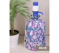 Чехол на бутыль с помпой Belon familia Цветы сирень розовый 19 л ЧБ-003-ЦВЕТЫ_СИРЕНЬ