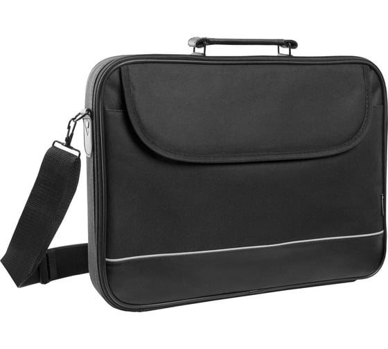 Сумка для ноутбука 15-16" Defender Ascetic черная, жесткий каркас, 26019