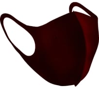 Маска для лица AXPER высокая фильтрация, неопрен, LS 2 мм, бордовая AXMNBR