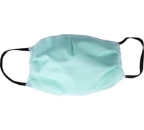 Многоразовая тканевая маска AXPER 2-х слойная, хлопок, мятный AXMH2ST