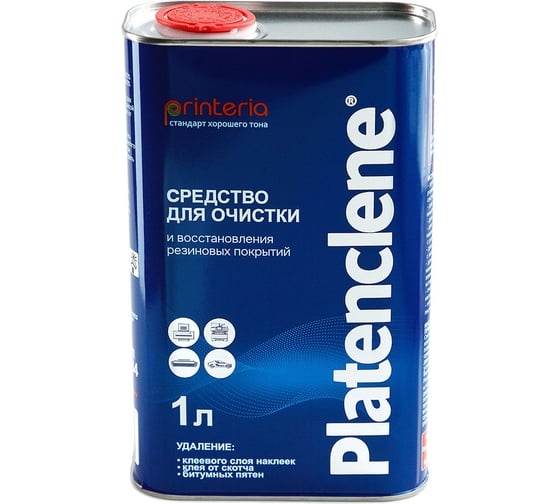 Средство для очистки и восстановления резиновых поверхностей CET DGP54434 Platenclene 1 л 1991638