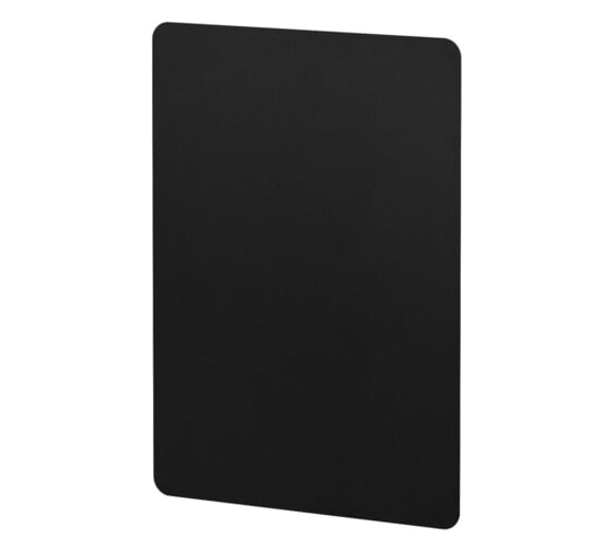 Меловая табличка BRAUBERG А4 21x29,7 см, 10 шт, пластиковая, черная 291300