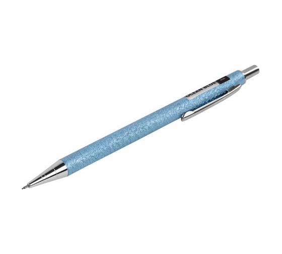 Механический карандаш BRAUBERG 0.5 мм + грифели HB 12 шт на блистере, bauberg ocean blue 181970