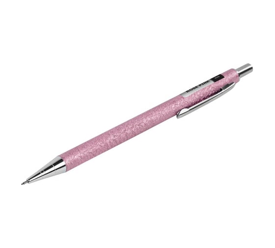 Механический карандаш BRAUBERG 0.5 мм + грифели HB 12 шт на блистере, rose pink, 181971