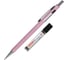 Механический карандаш BRAUBERG 0.5 мм + грифели HB 12 шт на блистере, rose pink, 181971 1