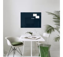 Стеклянная магнитно-маркерная доска MarkGlass RAL 5008 600х800 мм, ночное небо MG60805008