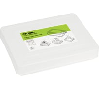 Контейнер для документов СТАММ А4, 260х350х65 мм, белый КТ-30882