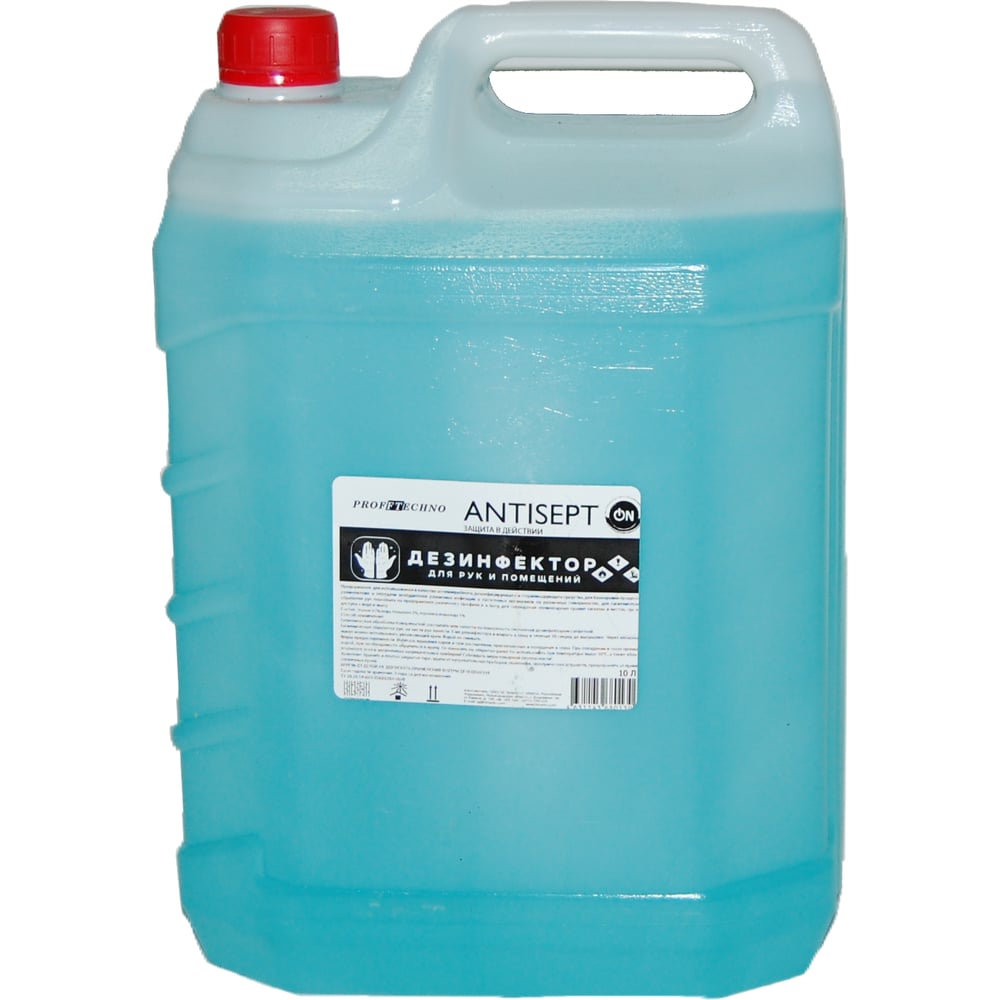 Дезинфектор для рук и помещений Profftechno ANTISEPTION Дез. (10л ...