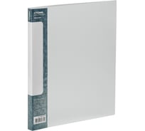 Папка СТАММ с 30 вкладышами, Кристалл А4, 17 мм, 700 мкм, пластик, бесцветный ММ-30774