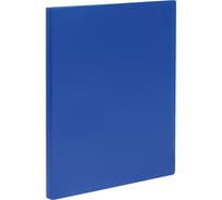 Папка СТАММ с 30 вкладышами, А4, 17 мм, 500 мкм, пластик, синий ММ-32201