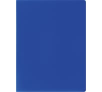 Папка СТАММ с 10 вкладышами, А4, 9 мм, 500 мкм, пластик, синий ММ-32193