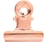 Зажимы-бульдоги для бумаг MESHU 25 мм, Rose Gold, 6 шт., бокс с европодвесом MS_41601 2