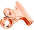 Зажимы-бульдоги для бумаг MESHU 25 мм, Rose Gold, 6 шт., бокс с европодвесом MS_41601 4