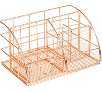 Вертикальный органайзер для хранения MESHU Rose Gold, металл MS_39434