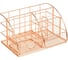 Вертикальный органайзер для хранения MESHU Rose Gold, металл MS_39434 1