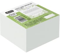 Блок для записей Attache Selection 90x90x50, флора, зеленый 1865390
