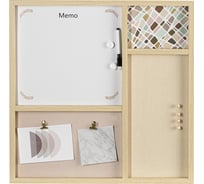 Доска для заметок Bergenson Bjorn Memo 51x51 см, натуральное дерево BB0000534