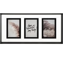 Рамка для фотографий Bergenson Bjorn Pleasant moments 24x49 см, белая/черная BB0000523