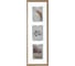 Рамка для фотографий Bergenson Bjorn Pleasant moments 22.5x67.5 см, натуральное дерево BB0000519 1