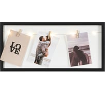 Рамка для фотографий с подсветкой Bergenson Bjorn Everyday 23x49 см, черная BB0000516