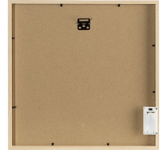 Рамка для фотографий с подсветкой Bergenson Bjorn Everyday 38x38 см, белая/натуральное дерево BB0000512