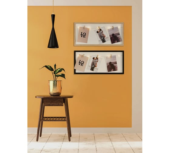 Рамка для фотографий с подсветкой Bergenson Bjorn Everyday 22x38 см, черная BB0000514