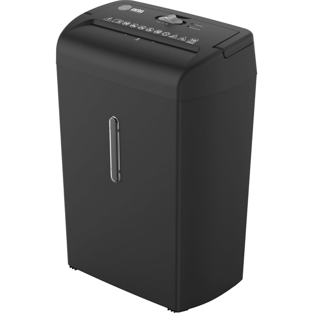 Шредер CACTUS CS-SH-10-21-5x18 секретность P-4, перекрестный, 10 лист ...