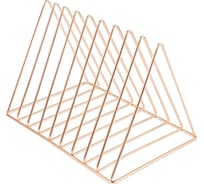 Подставка для бумаг и писем MESHU Rose Gold, металл, 10 секций MS39430 MS_39430