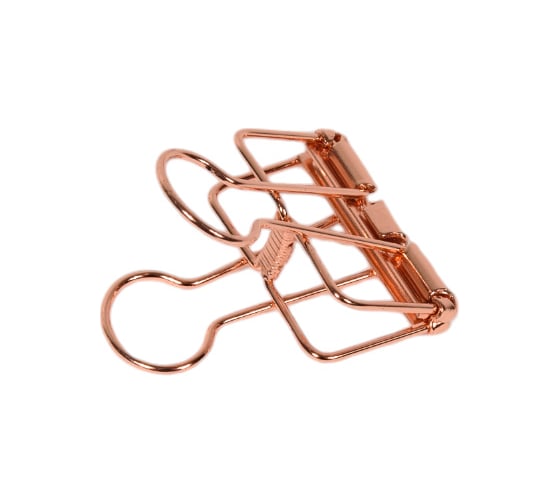 Зажимы для бумаг MESHU Rose Gold 32 мм, 4шт. MS41597 MS_41597