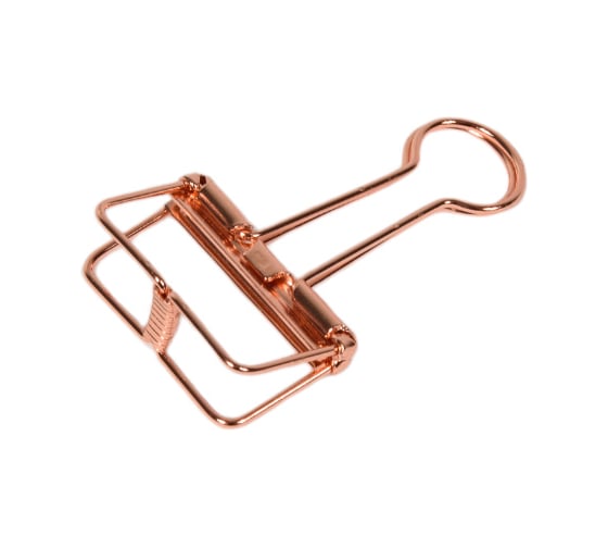 Зажимы для бумаг MESHU Rose Gold 32 мм, 4шт. MS41597 MS_41597