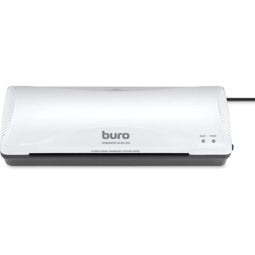 Ламинатор BURO BU-L283 белый, A4, 80-125 мкм, 25 см/мин, 2 вала ...