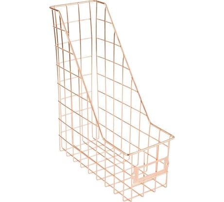 Вертикальный лоток для бумаг MESHU Rose Gold металл MS39433 MS_39433