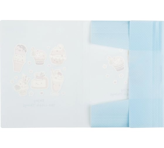 Папка на резинке MESHU Lovely candy А4, 500 мкм MS39555 MS_39555