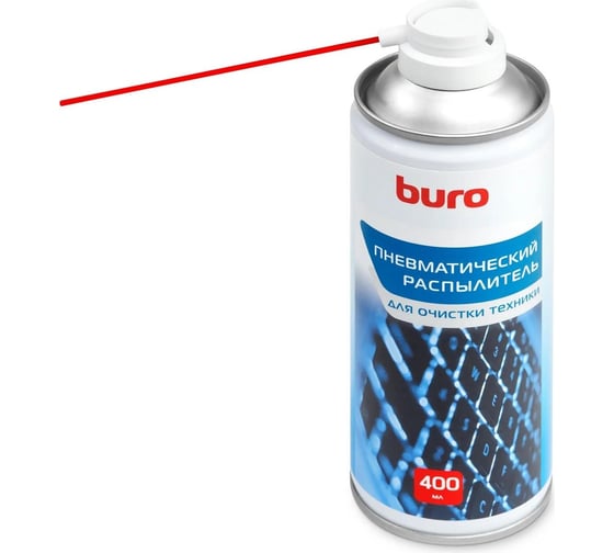 Пневматический очиститель BURO BU-AIR400 для очистки техники, 400 мл 1490194