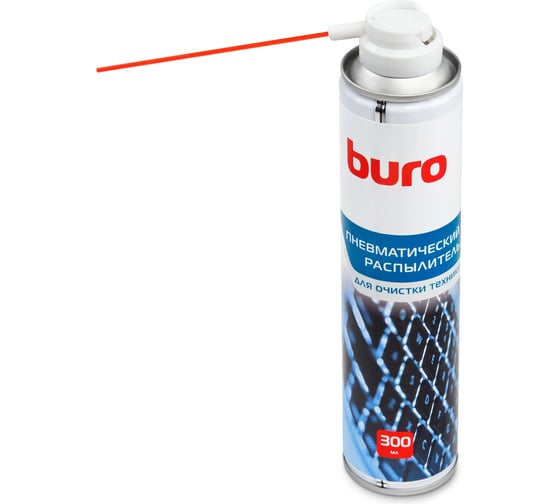 Пневматический очиститель BURO BU-air для очистки техники, 300 мл 817417