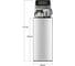 Кулер ECOTRONIC TB15-LER Silver с чайным столиком электронное охлаждение 12594 5