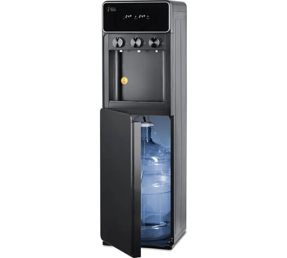 Напольный кулер ECOTRONIC K42-LXEM Black с нижней загрузкой электронный 12561